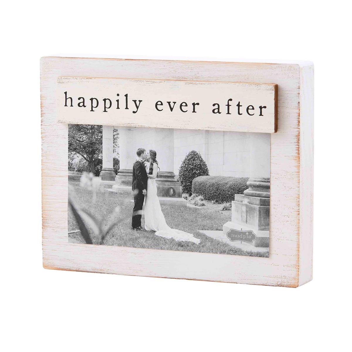 Happily ever after magnetic block frame