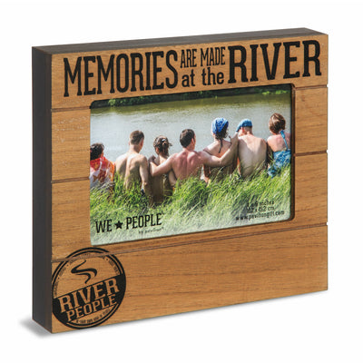 Memories Are Made At The River Photo Frame