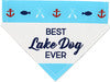 Lake Dog Canvas Slip On Bandana