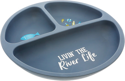 River Life Divided Silicone Suction Plate