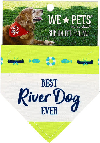 River Dog Canvas Slip On Bandana