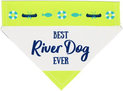 River Dog Canvas Slip On Bandana