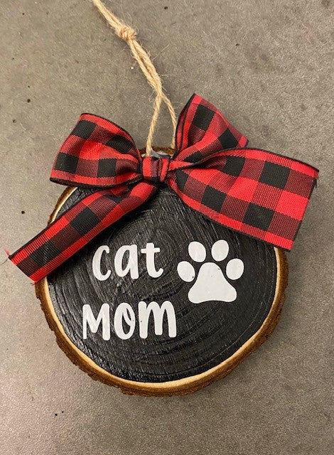 Cat Mom Ornament