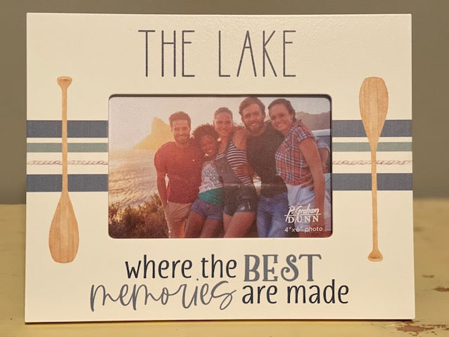 The Lake Where the Best Memories are Made Frame