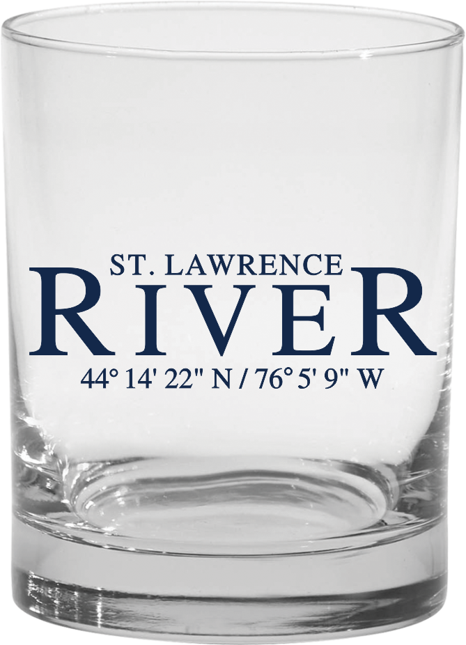 St. Lawrence River Rock Glasses